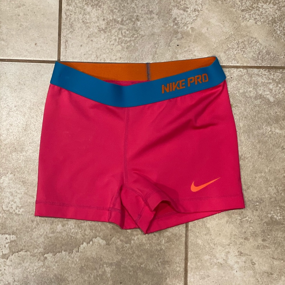 Nike pro spandex shorts